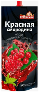 Ягода протертая с сахаром Красная смородина 280 гр. Россия 9617 - фото 8304