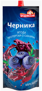 Ягода протертая с сахаром Черника 280 гр. Россия 9520 - фото 8308