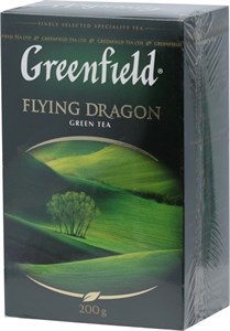 Чай Greenfield зеленый лист. Flying Dragon 200 гр. Россия 9324 - фото 8521