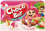 Печенье Choco Boy, йогурт и клубника, 40 гр. Корея 9229